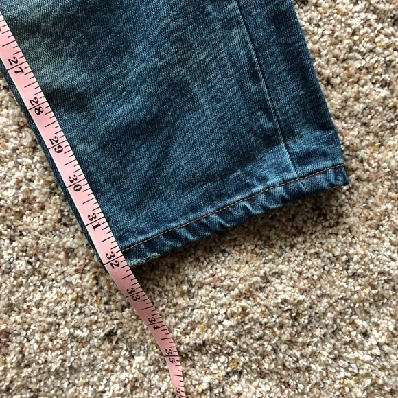 Raleigh Denim Distressed Selvedge Jeans - Like New sz 31 (33 Actual) Made in USA